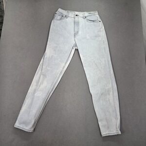 Vintage Levis 551 Jeans‎ Womens 10 Light Wash Relaxed Tapered Stained USA 90s